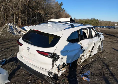 2023 Toyota Highlander Limited from USA, damaged, VIN 5TDKDRBH2PS017698